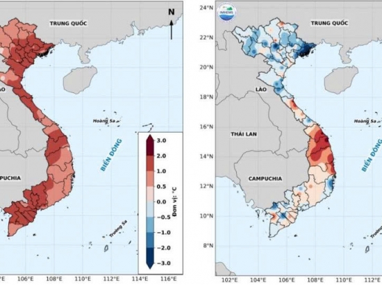 THÔNG BÁO VÀ DỰ BÁO KHÍ HẬU MÙA 3 THÁNG 7, 8, 9 NĂM 2026